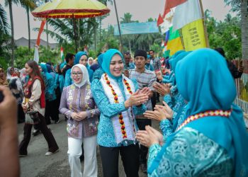 PKK Lampung Canangkan Pekon Kacapura Jadi Desa TAPIS