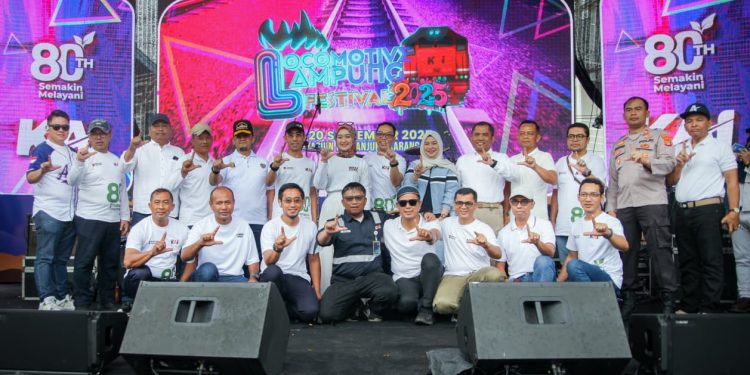 Wagub Jihan Apresiasi HUT ke-80 KAI di Lampung