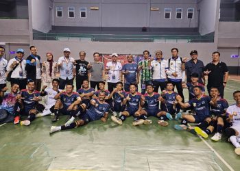 Futsal Lampung Hajar Setjen KPU 10–0 di Bapor Korpri 2025