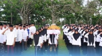 Ribuan Santri Meriahkan Hari Santri 2025 di Bandar Lampung