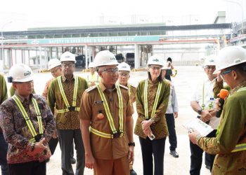 Gubernur Mirza Resmikan Lampung Refinery, Tanda Transformasi Industri Daerah