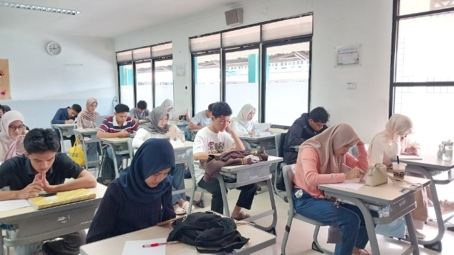 349 Siswa SMA Al Kautsar Ikuti Try Out TKA