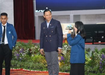 Menko Infrastruktur AHY Dorong Mahasiswa Unila Menjadi Pemimpin Transformasional