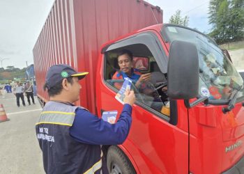 Gerbang Tol Lematang Jadi Lokasi Operasi ODOL, 16 Sopir Terjaring