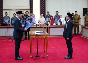 Gubernur Mirza Kukuhkan Agus Setiawan Jadi Kepala BPKP Lampung: Perkuat Tata Kelola Bersih dan Akuntabel