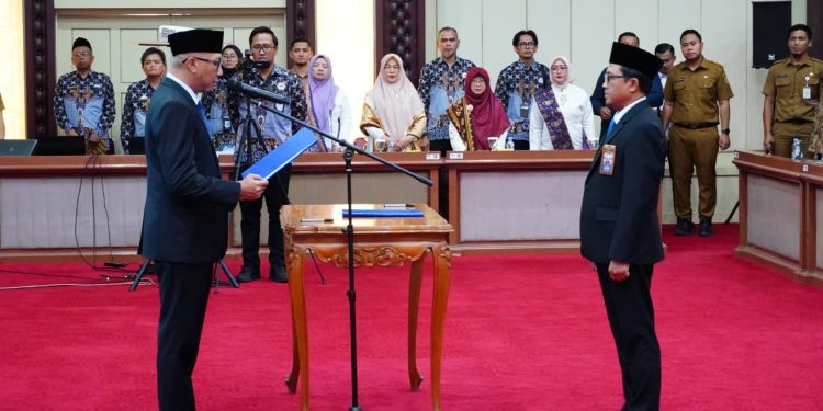 Gubernur Mirza Kukuhkan Agus Setiawan Jadi Kepala BPKP Lampung: Perkuat Tata Kelola Bersih dan Akuntabel
