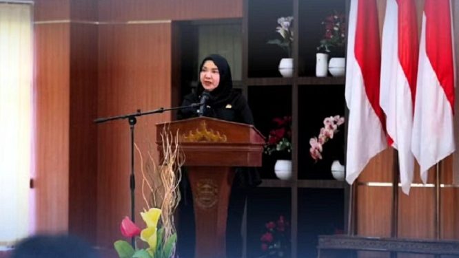 Eva Dwiana Ajak Kader HMI Jadi Motor Kemajuan Daerah