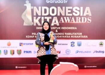 Walikota Eva Raih Penghargaan Nasional Excellence in Public Service