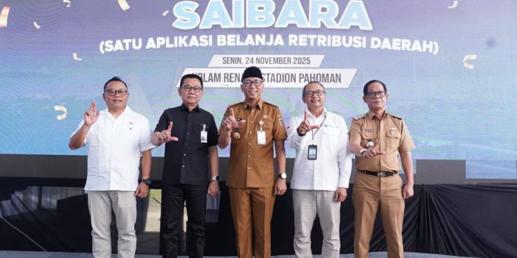 Saibara Diluncurkan: Lampung Resmi Masuki Era Retribusi Digital Terpadu