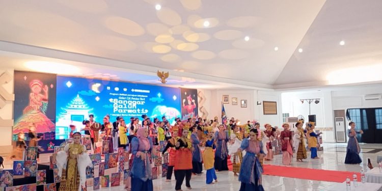 Pesona Tari Nusantara Bergema di Pesawaran