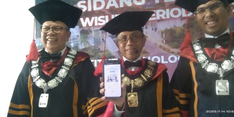 Wisuda 2.095 Lulusan, Itera Mulai Terapkan Ijazah Digital