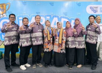 Tiga Siswa Al Kautsar Sumbang Medali OMI Untuk Lampung
