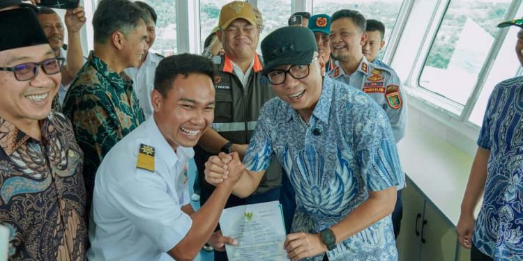 KMP Dalom 1 Resmi Berlayar, Lampung Perkuat Konektivitas Nusantara