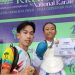 Aurelia Siswi SMPN 22 Bandar Lampung Raih Emas di Kejuaraan Nasional Karate
