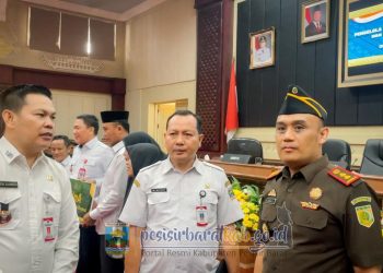 Sekda Pesibar Hadiri Penguatan Koperasi Desa Menuju Indonesia Emas