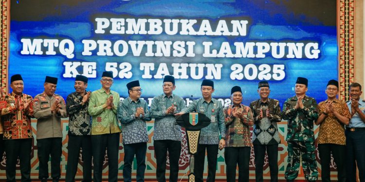 MTQ ke-52 Lampung Resmi Dibuka