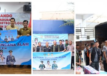 Bantuan Bandar Lampung Tiba di Tiga Provinsi
