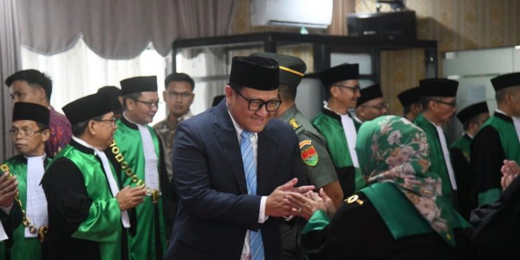 Ketua DPRD Lampung Hadiri Purna Bhakti Ketua PTA Bandar Lampung