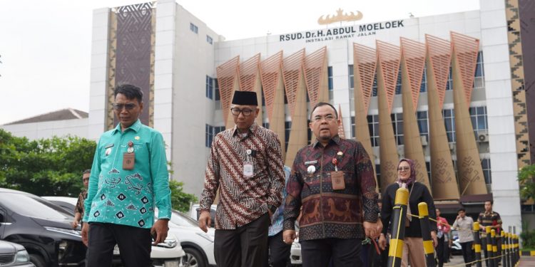 Hari Pertama 2026, Gubernur Sidak ASN dan RSUDAM