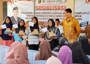 Mohammad Reza Berawi Ajak Warga Pringsewu Perkuat Budaya Rembug Desa