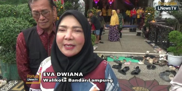 Eva Dwiana Ajak Warga Jaga Toleransi Saat Imlek 2577