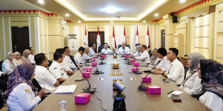 Entry Meeting BPK Dimulai, Sekdaprov Lampung Minta OPD Kooperatif Jaga Kualitas LKPD 2025