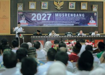 Mirza Dorong Desa Jadi Motor Pertumbuhan di Musrenbang Tubaba