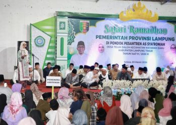 Safari Ramadan Lamtim, Wagub Jihan Salurkan Bantuan dan Tinjau Infrastruktur