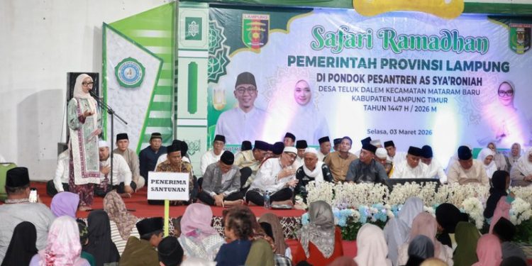 Safari Ramadan Lamtim, Wagub Jihan Salurkan Bantuan dan Tinjau Infrastruktur