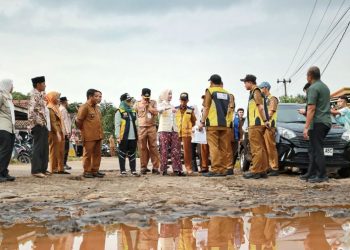 Rp40 Miliar Digelontorkan, Jalan Jabung–Maringgai Segera Dibeton