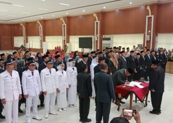 111 Pejabat Pemkot Bandar Lampung Dilantik,  Deddy AmarulahTekankan Peningkatan Pelayanan Publik