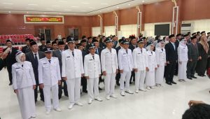 Wakil Walikota Bandar Lampung Lantik Dirut Bank Waway dan Puluhan Kepala Puskesmas