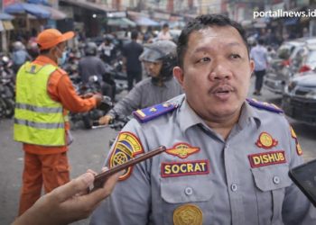 Dishub Bandar Lampung Terapkan Sistem Parkir Satu Kali Bayar di Pasar Tengah