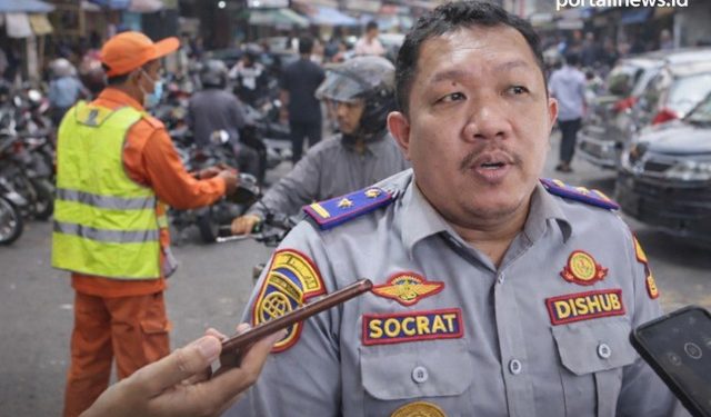 Dishub Bandar Lampung Terapkan Sistem Parkir Satu Kali Bayar di Pasar Tengah