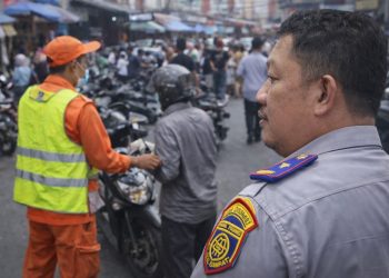 Dishub Bandar Lampung Perketat Pengawasan Parkir di Pasar Tengah untuk Cegah Pungli