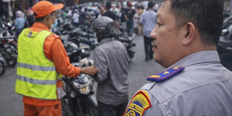 Dishub Bandar Lampung Perketat Pengawasan Parkir di Pasar Tengah untuk Cegah Pungli