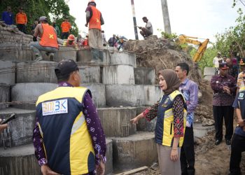 Wagub Jihan Pastikan Perbaikan Longsor Tanggamus Tuntas