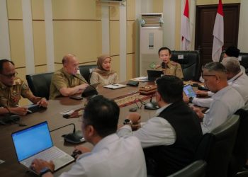 Sekdaprov Lampung Pimpin Rakor Penanganan Banjir Bandar Lampung, Susun Strategi Terintegrasi