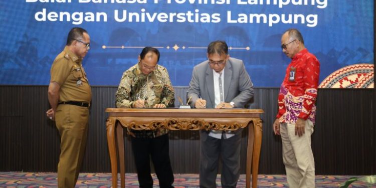 Unila dan Balai Bahasa Lampung Perkuat Program Kebahasaan
