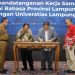 Unila dan Balai Bahasa Lampung Perkuat Program Kebahasaan