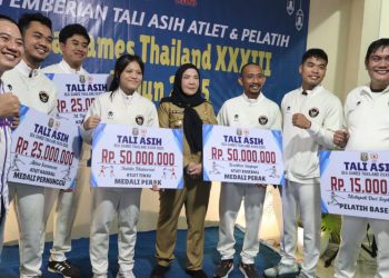 Eva Dwiana Targetkan Atlet Bandar Lampung Raih 20 Medali di Ajang Internasional