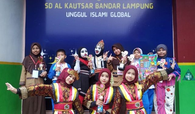 SD Al Kautsar Juara Umum FLS3N Tingkat Kecamatan Rajabasa