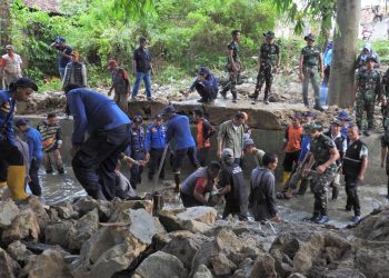 Pemkot–TNI Gas Pol Normalisasi Sungai, Cegah Banjir Berulang