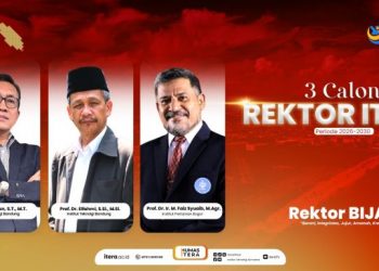 Berikut 3 Calon Rektor Itera yang Akan Bersaing Menuju Kursi Rektor