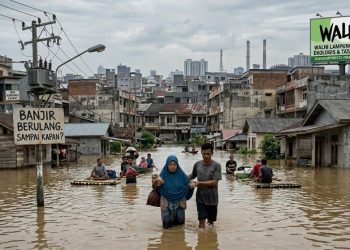 Banjir Berulang di Bandar Lampung, WALHI Soroti Krisis Ekologis dan Tata Kelola