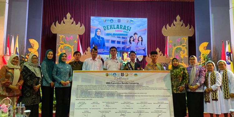 Sekolah Ramah Anak Digeber, Lampung Perkuat Lingkungan Pendidikan Aman