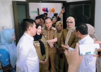 Wagub Lampung Dampingi Kunjungan Wamen, TBC Jadi Fokus Utama