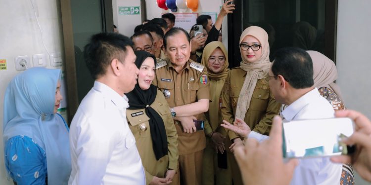 Wagub Lampung Dampingi Kunjungan Wamen, TBC Jadi Fokus Utama