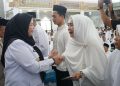 1.159 Jemaah Haji Dilepas, Eva Dwiana Doakan Perjalanan Lancar