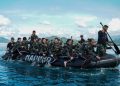 Digembleng Marinir, Peserta PPTM XI Ditempa Jadi Pemimpin Tangguh